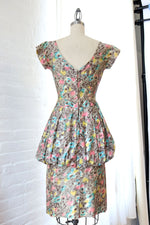 1950s Pastel Dropwaist Bubble Dress XS/S