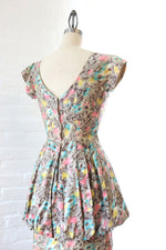 1950s Pastel Dropwaist Bubble Dress XS/S