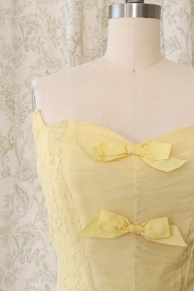 Buttercup Tulle Dress with Lace Jacket XS/S