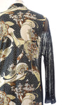Mesh Panelled Trippy Caftan S-L