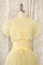 Buttercup Tulle Dress with Lace Jacket XS/S