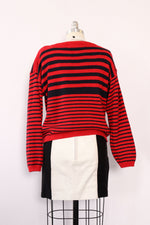 Tarazzia Striped Pocket Sweater M/L