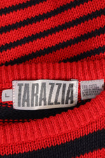 Tarazzia Striped Pocket Sweater M/L