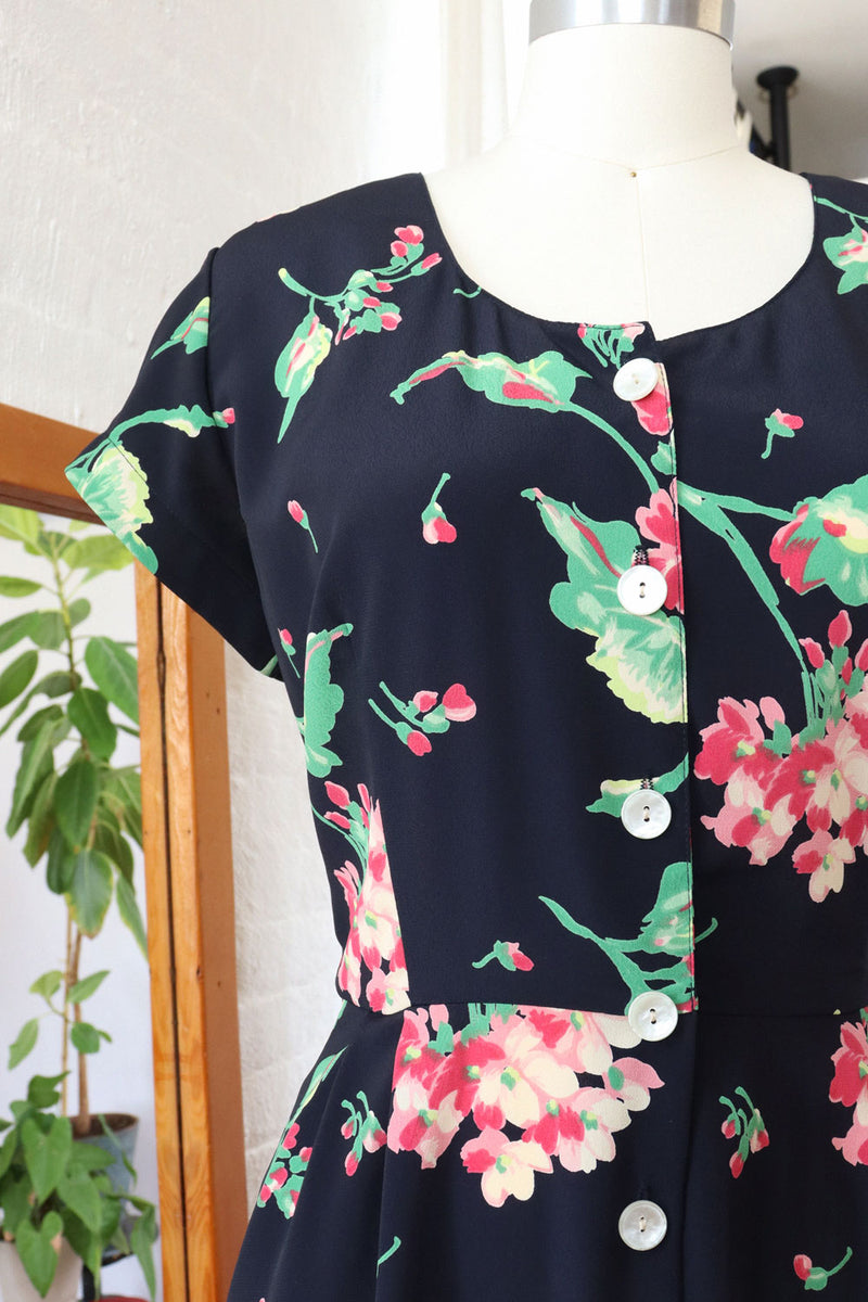 Carol Crossback Tea Dress L/XL