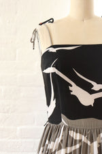 Niki Bird Silhouette Sundress S