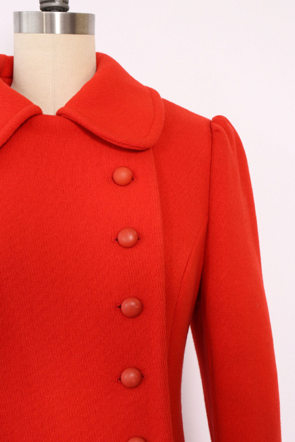 Cherry Red Mod Coat XS