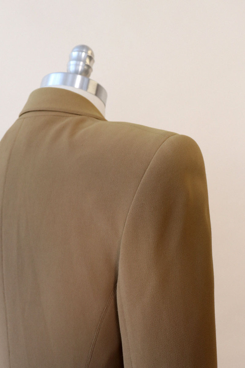 Claude Montana Camel Skirt Suit XS/S