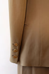 Claude Montana Camel Skirt Suit XS/S