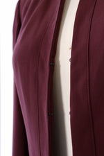 Gerard Aubergine Duster Jacket XS/S