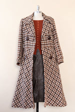 Cocoa Houndstooth Princess Coat S/M