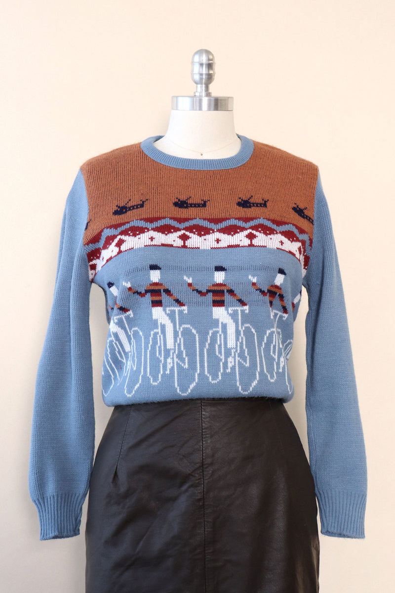 Sky Blue Bicyclette Sweater M/L