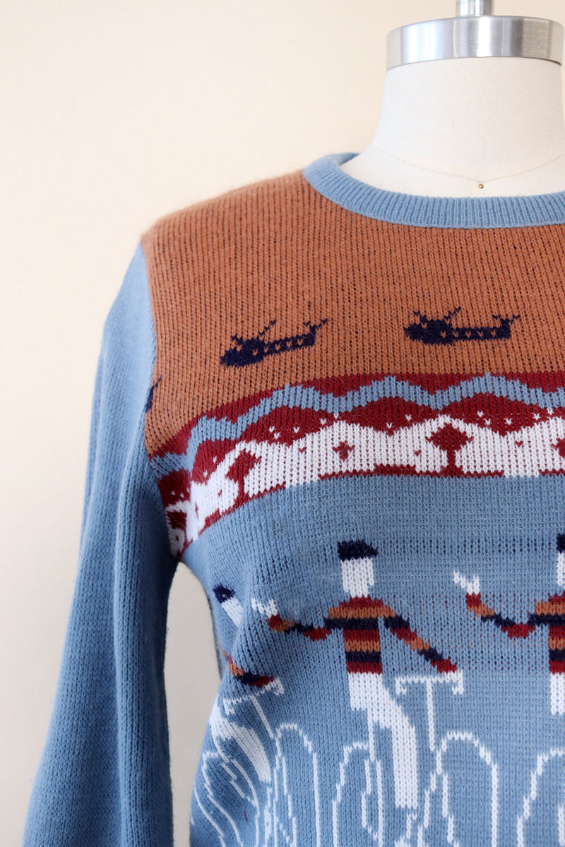 Sky Blue Bicyclette Sweater M/L