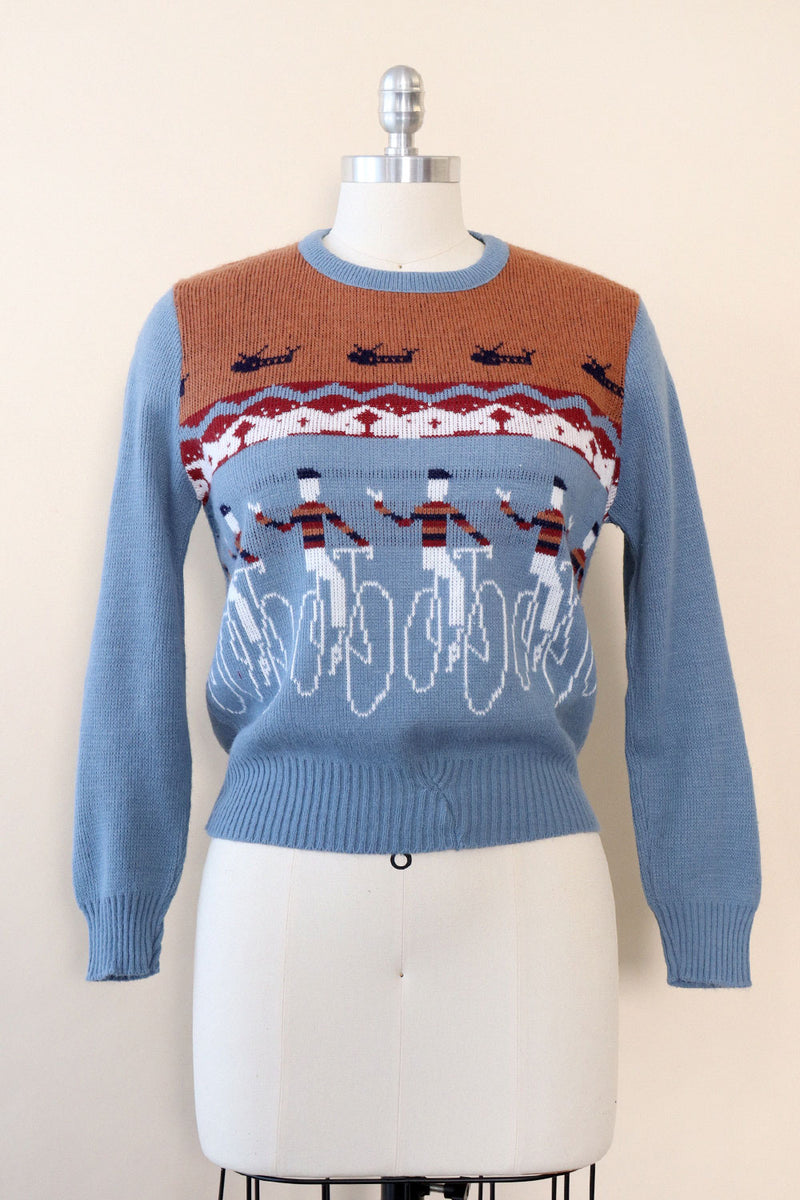 Sky Blue Bicyclette Sweater M/L