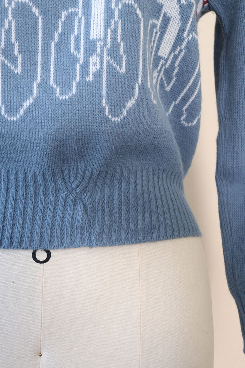 Sky Blue Bicyclette Sweater M/L