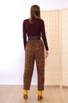 Paisley Pleat Trousers S/M
