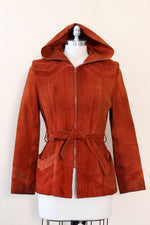 Smoked Paprika Suede Jacket S