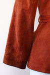 Smoked Paprika Suede Jacket S