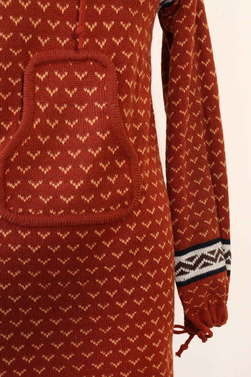 Southwestern Spice Sweater Dress S/M