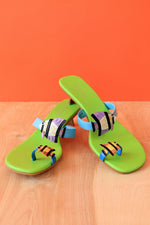 Michael Simon Embellished Fish Sandals 10.5-11