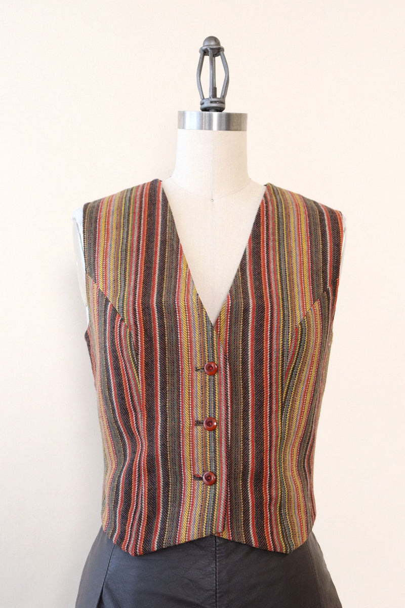 Whimsical Stripe Waistcoat XS/S