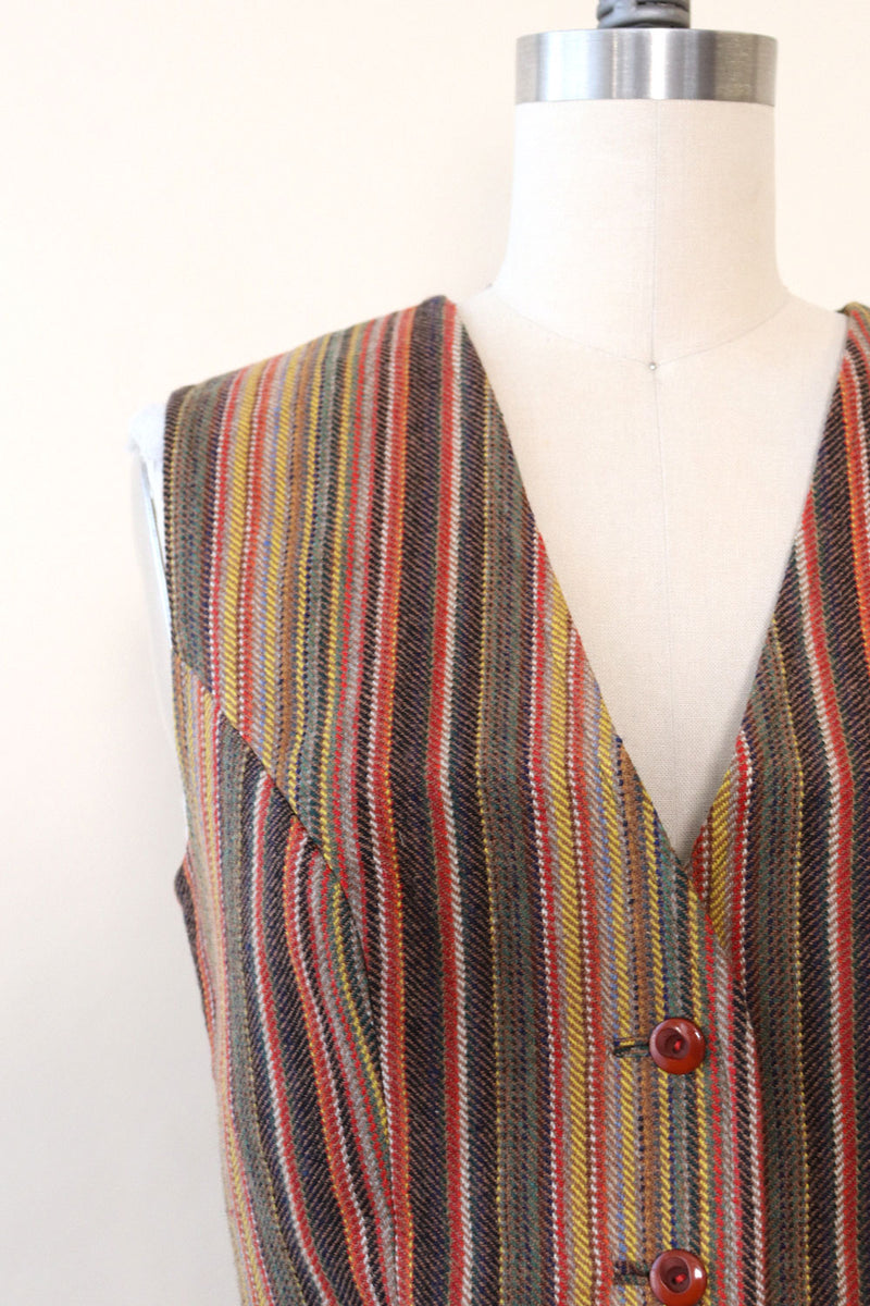 Whimsical Stripe Waistcoat XS/S