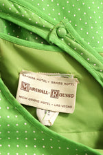 Leaf Green Swiss Halter Maxi S