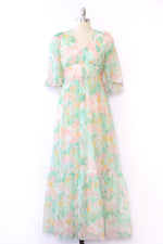 Garden Angel Floral Maxi S-S/M