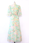 Garden Angel Floral Maxi S-S/M