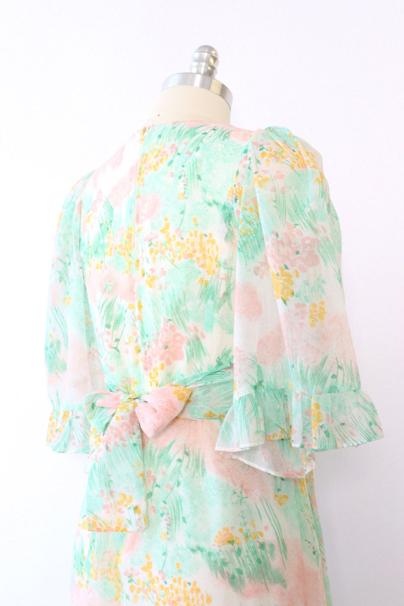 Garden Angel Floral Maxi S-S/M