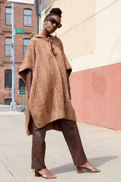 新品未開封☆ALEXIA STAM Terry Cloth Ponchoブラウン IMG_1095_4297a854-c5ae-4ae7-