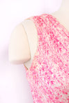 Richilene Pink Silk Drape Dress S