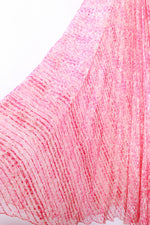 Richilene Pink Silk Drape Dress S