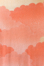 Peachy Clouds Knit Dress M/L-L
