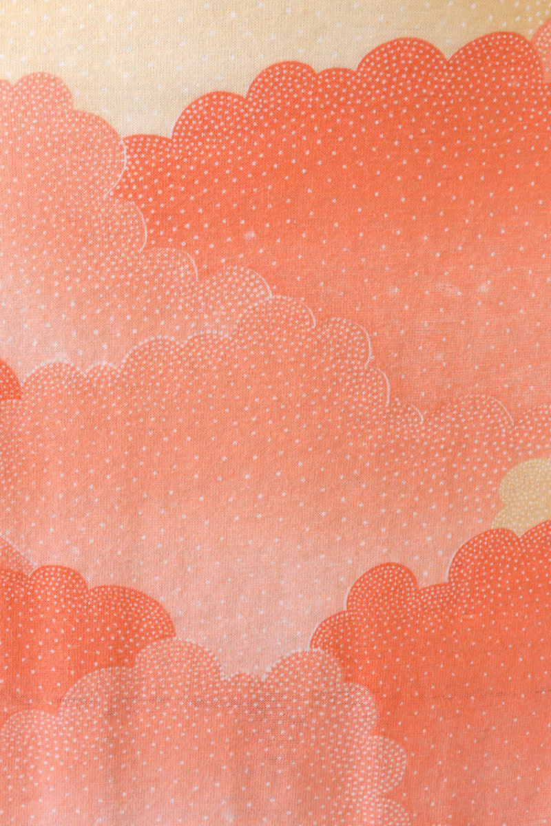 Peachy Clouds Knit Dress M/L-L