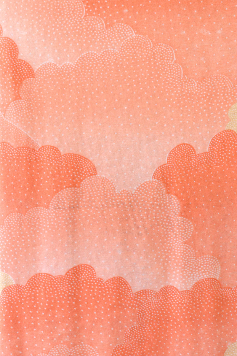 Peachy Clouds Knit Dress M/L-L
