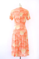 Peachy Clouds Knit Dress M/L-L