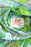 Calypso Lime Paisley Dress M-M/L