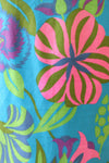 Technicolor Floral Cotton Shift M-M/L