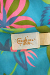 Technicolor Floral Cotton Shift M-M/L