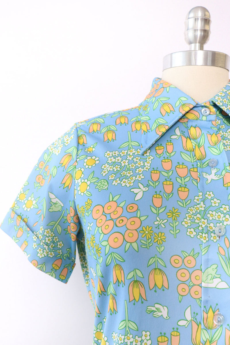 Critter Collar Shirt M
