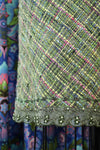 Spring Green Tweed Skirt S