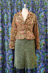 y2k Sparkly Tapestry Blazer S/M