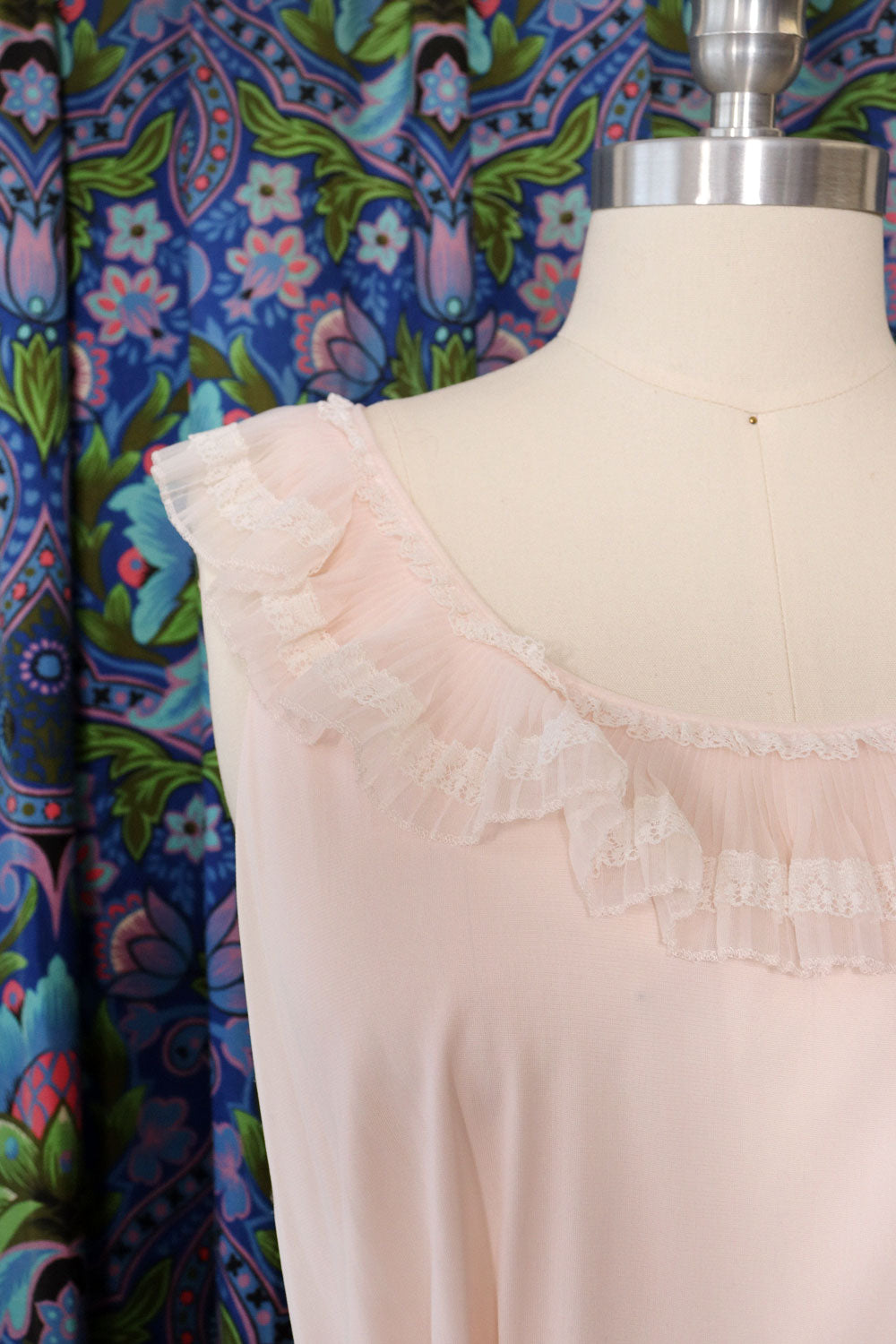 Baby Pink Ruffle Slip L