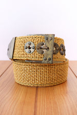 Vera Wide Woven Jute Belt