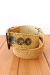 Vera Wide Woven Jute Belt