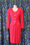 Dior Dahlia Skirt Suit S