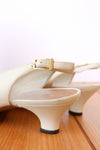 Chanel Cap Toe Slingbacks 7-7.5