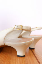 Chanel Cap Toe Slingbacks 7-7.5