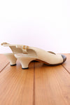Chanel Cap Toe Slingbacks 7-7.5