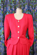 Dior Dahlia Skirt Suit S